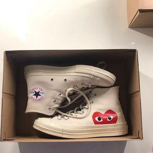 cdg converse size 6